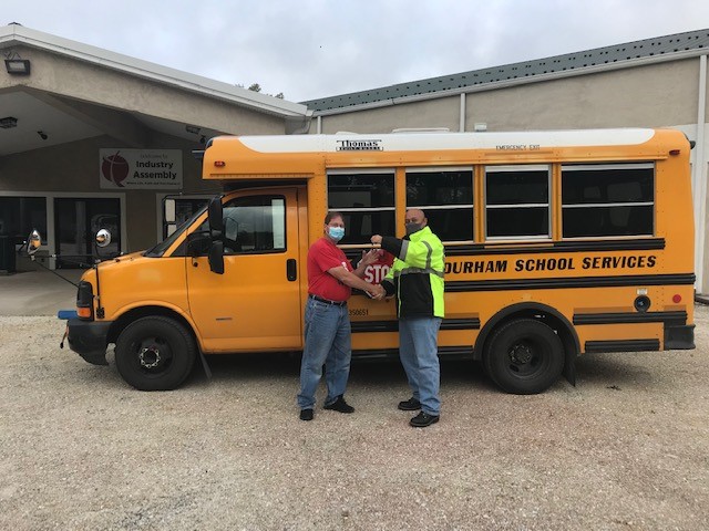 Durham School Services Donates School Bus to Industry Assembly of God Church in Illinois for Community Transportation Needs of Elderly and Youth