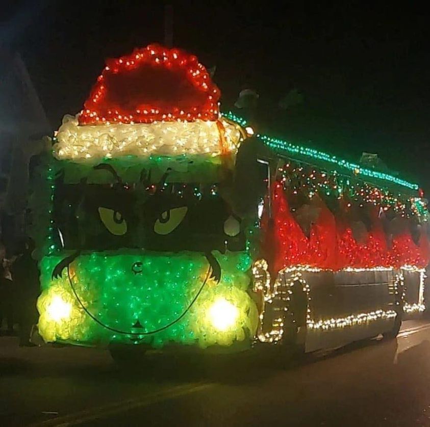 California, MO - Grinch Holiday Bus